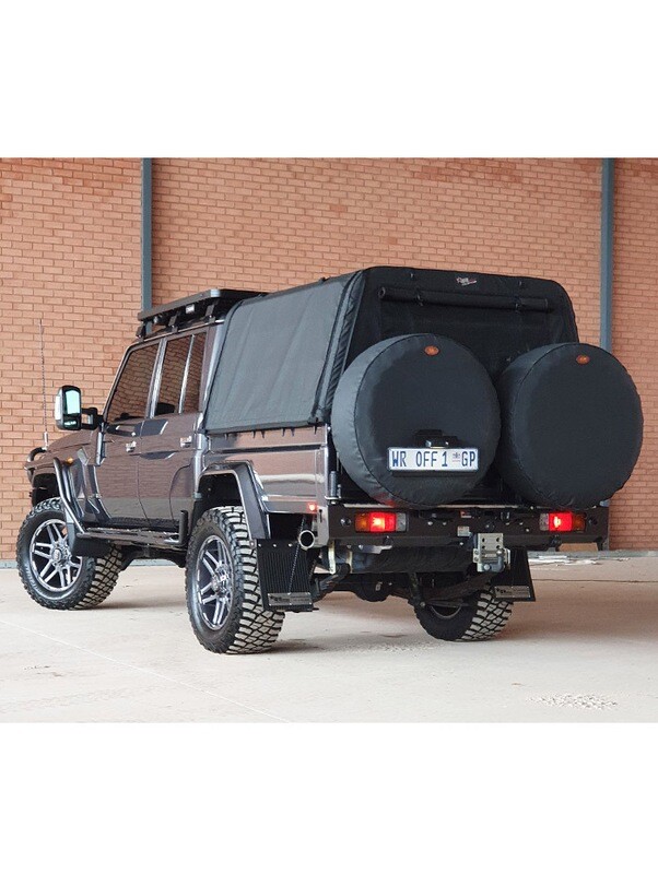 Spare Wheel Covers Charcoal 285/305