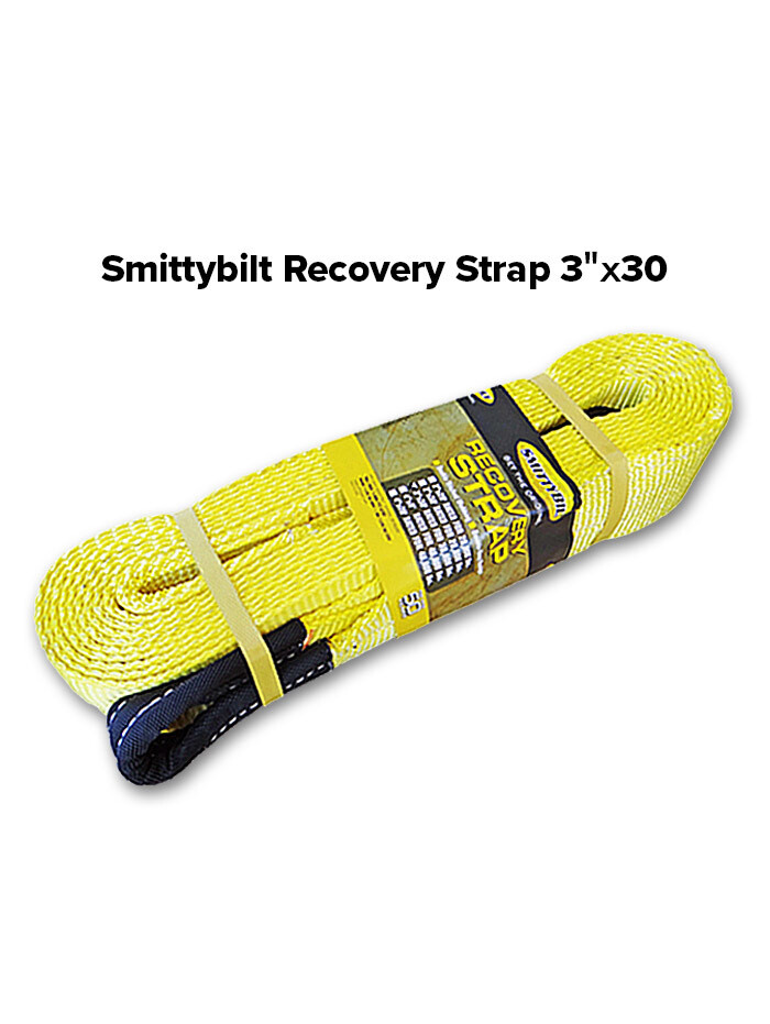 Smittybilt Recovery Strap 3&quot;x30&#39;