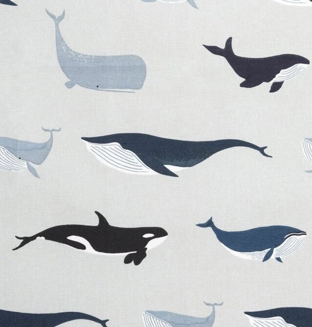 Everhot Magnetic Cover in "Sophie Allport Whales" fabric