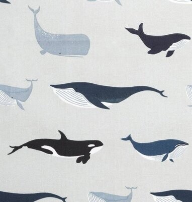 Everhot Magnetic Cover in "Sophie Allport Whales" fabric