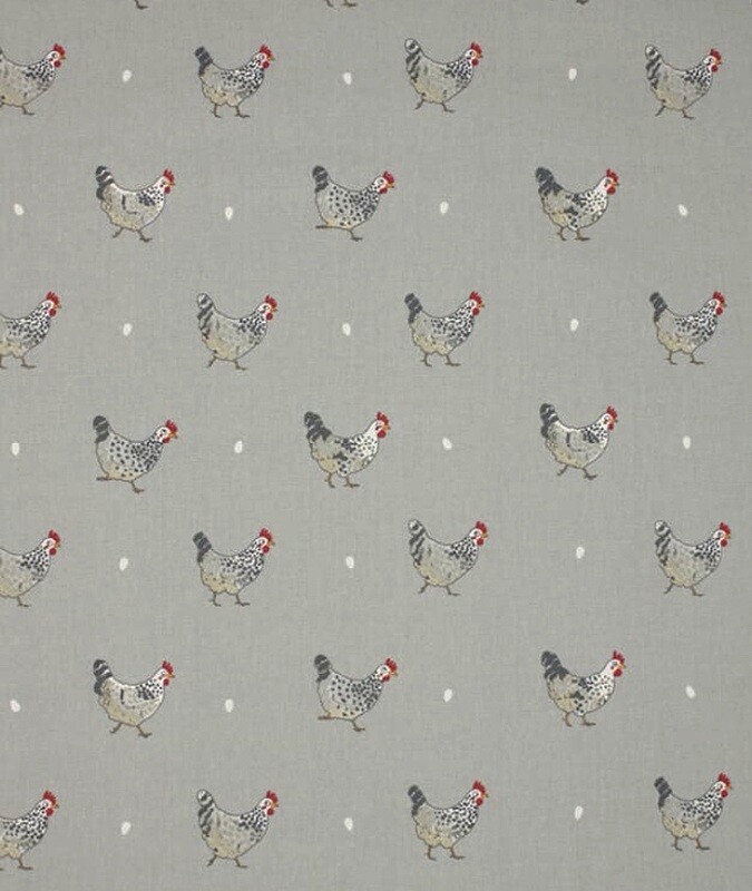 Everhot Magnetic Cover in "Sophie Allport Chickens" fabric