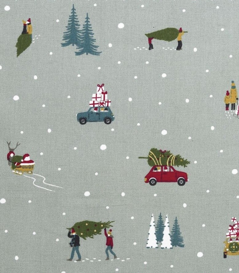 Everhot Magnetic Cover in "Sophie Allport Home For Christmas" fabric