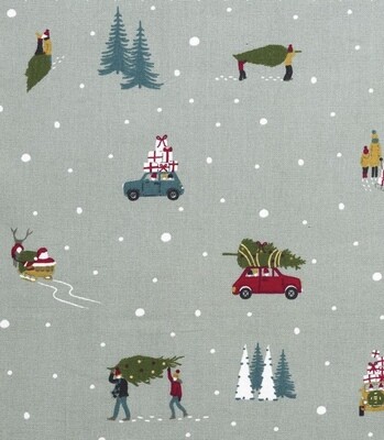 Everhot Magnetic Cover in "Sophie Allport Home For Christmas" fabric