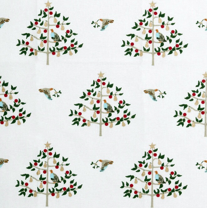 Everhot Magnetic Cover in "Sophie Allport Partridge in a Pear Tree" fabric