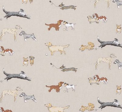 Everhot Magnetic Cover in "Sophie Allport Doggy Day Care" fabric