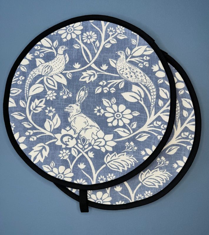 Aga - "Pheasant & Hare - Cornflower"