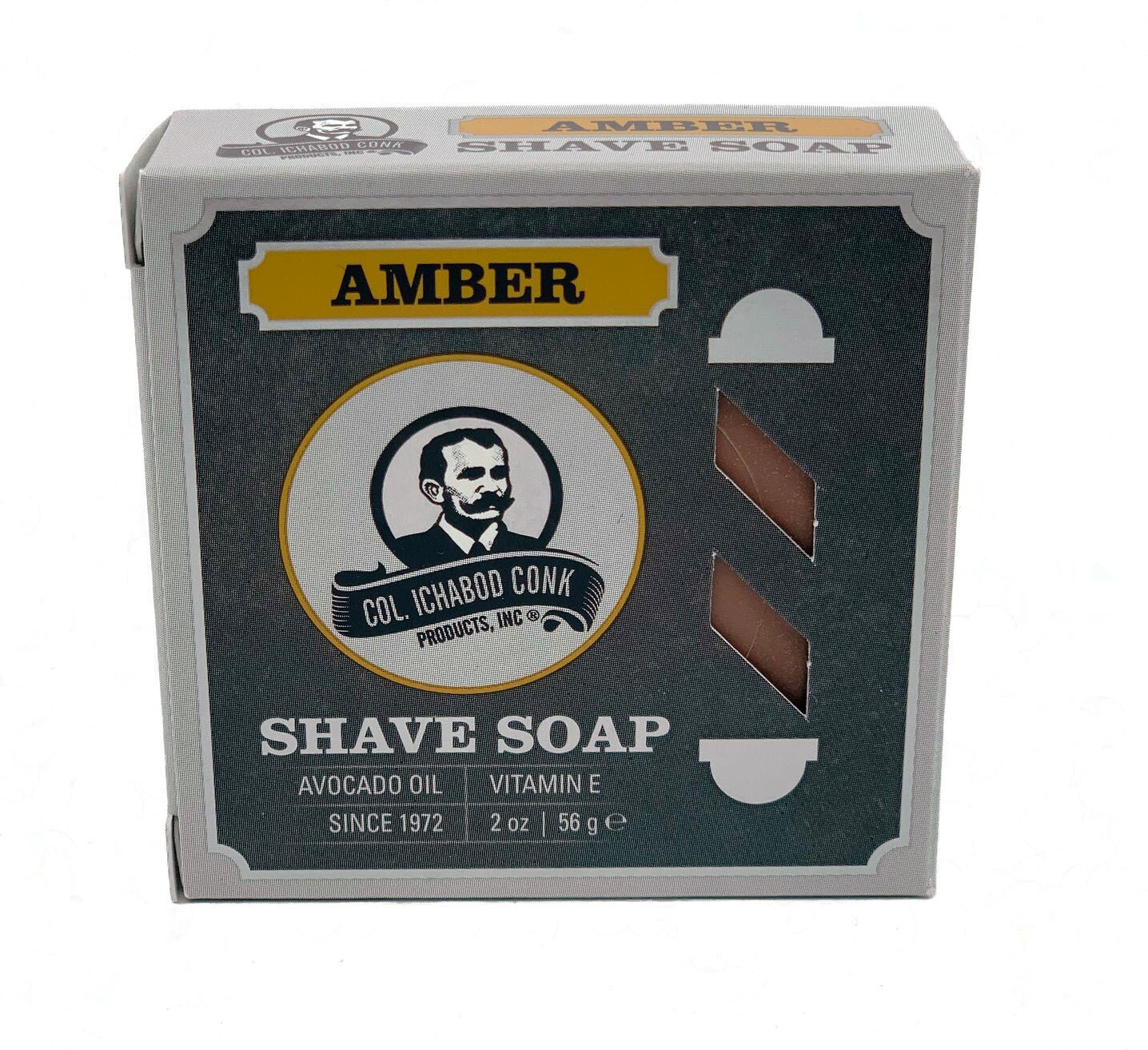 COL CONK AMBER SHAVE SOAP #114