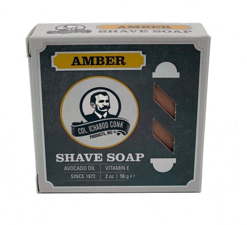 COL CONK AMBER SHAVE SOAP #114