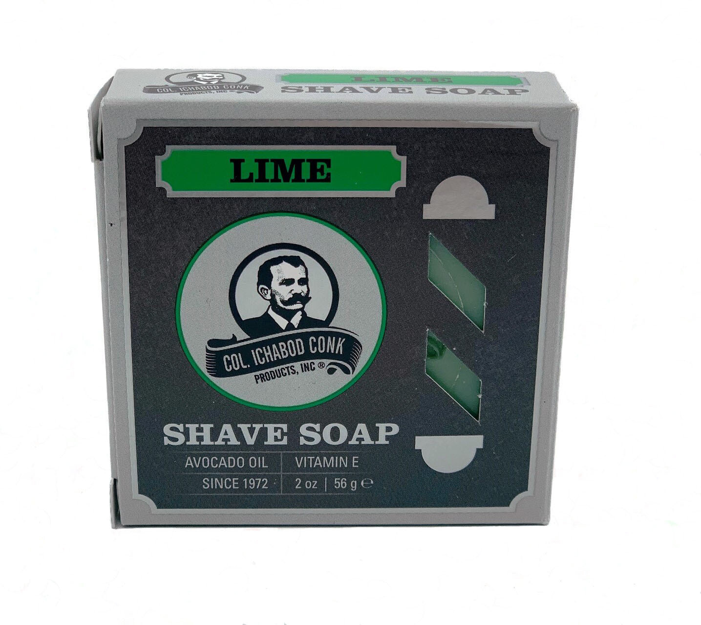COL CONK LIME SHAVE SOAP  #122