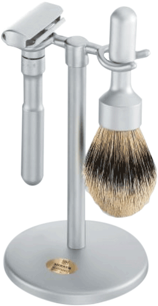 MERKUR 3 pc FUTUR SAFETY RAZOR SET #782