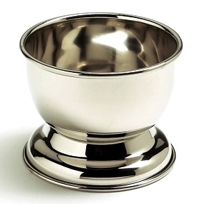 STAINLESS STEEL SHAVE CUP  #917
