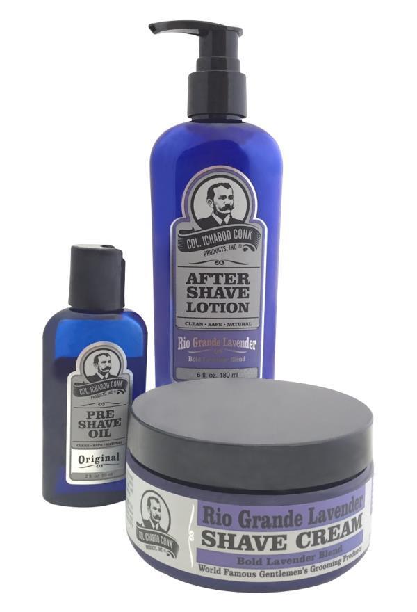 RIO GRANDE LAVENDER SHAVE KIT with Cream #4030