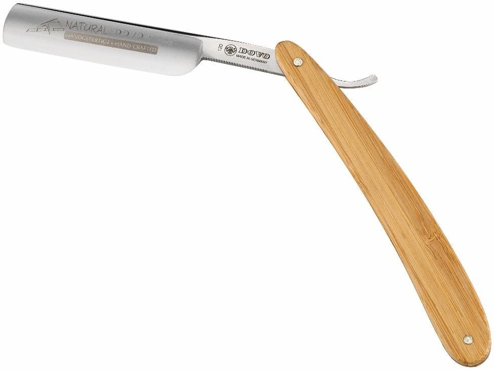 DOVO BAMBOO WOOD STRAIGHT RAZOR #5860