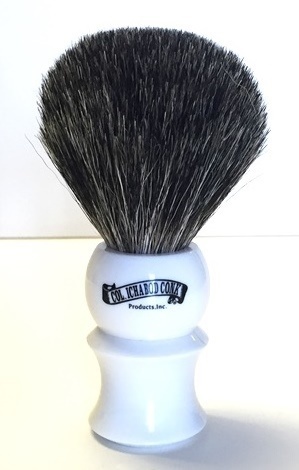 MIXED BADGER WHITE BRUSH #906