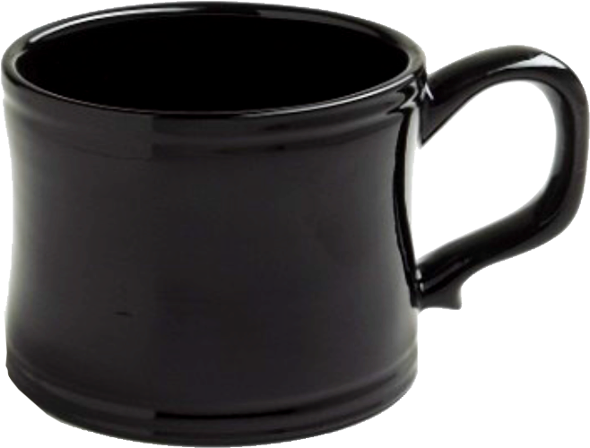 BLACK SUPER SHAVE MUG  #99