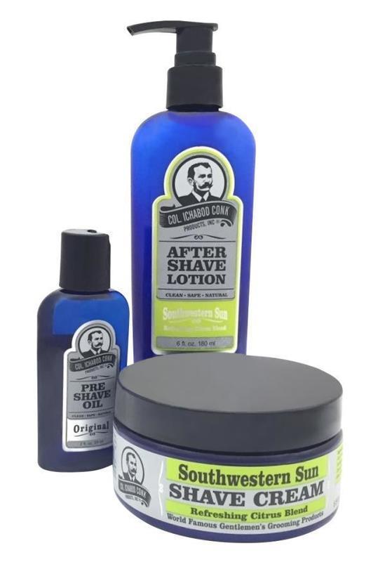 SOUTHWESTERN SUN SHAVE KIT with Cream #4032