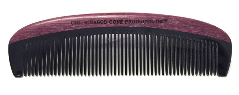 VIOLET SANDLEWOOD &amp; HORN BEARD COMB #323