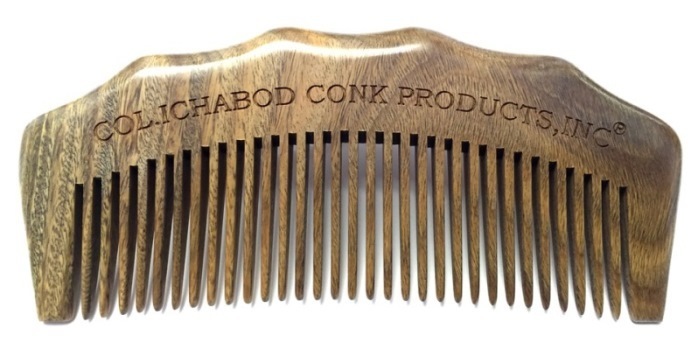 LARGE SANDLEWOOD BEARD COMB #336