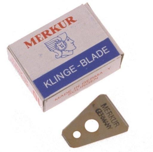 MERKUR MOUSTACHE &amp; EYEBROW RAZOR BLADES #149
