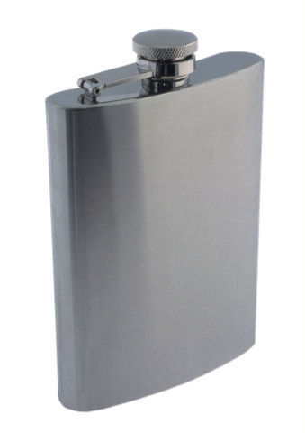 MATTE FINISH 9 OZ. FLASK  #1509