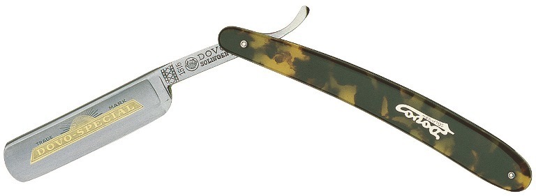 DOVO FAUX TORTOISE STRAIGHT RAZOR  #515