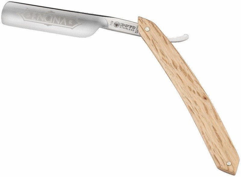 DOVO SPANISH OAK STRAIGHT RAZOR #6865