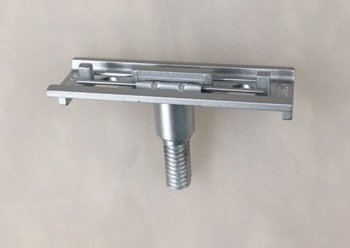 Bridge/Blade Rest - Brushed Chrome