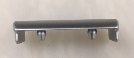 Top Plate Brushed Chrome