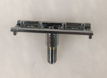 Bridge/Blade Rest, Polished Chrome