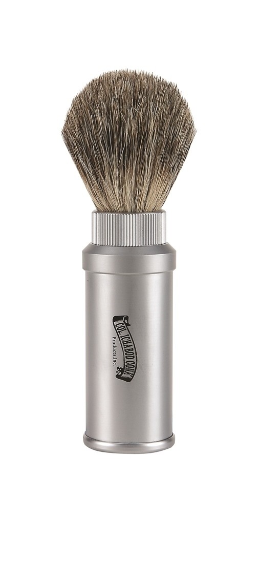 PURE BADGER ALUMINUM TRAVEL BRUSH #914
