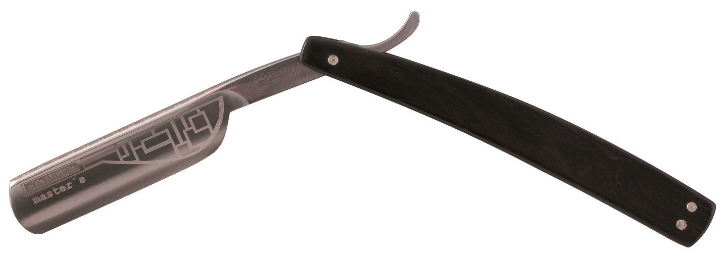 DOVO GRENADILLE WOOD STRAIGHT RAZOR #6815