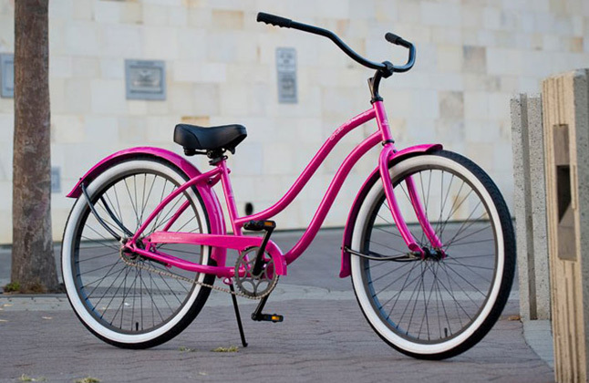 old skool beach cruiser