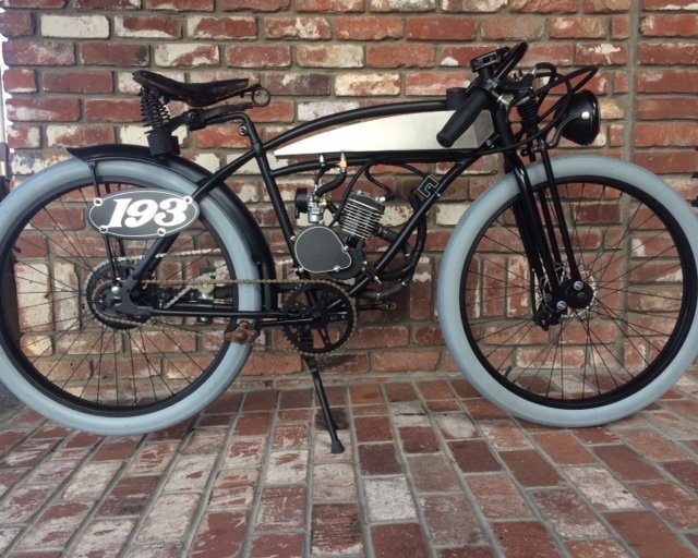 Motorized Bicycle 80cc Reproduction Board Track Racer