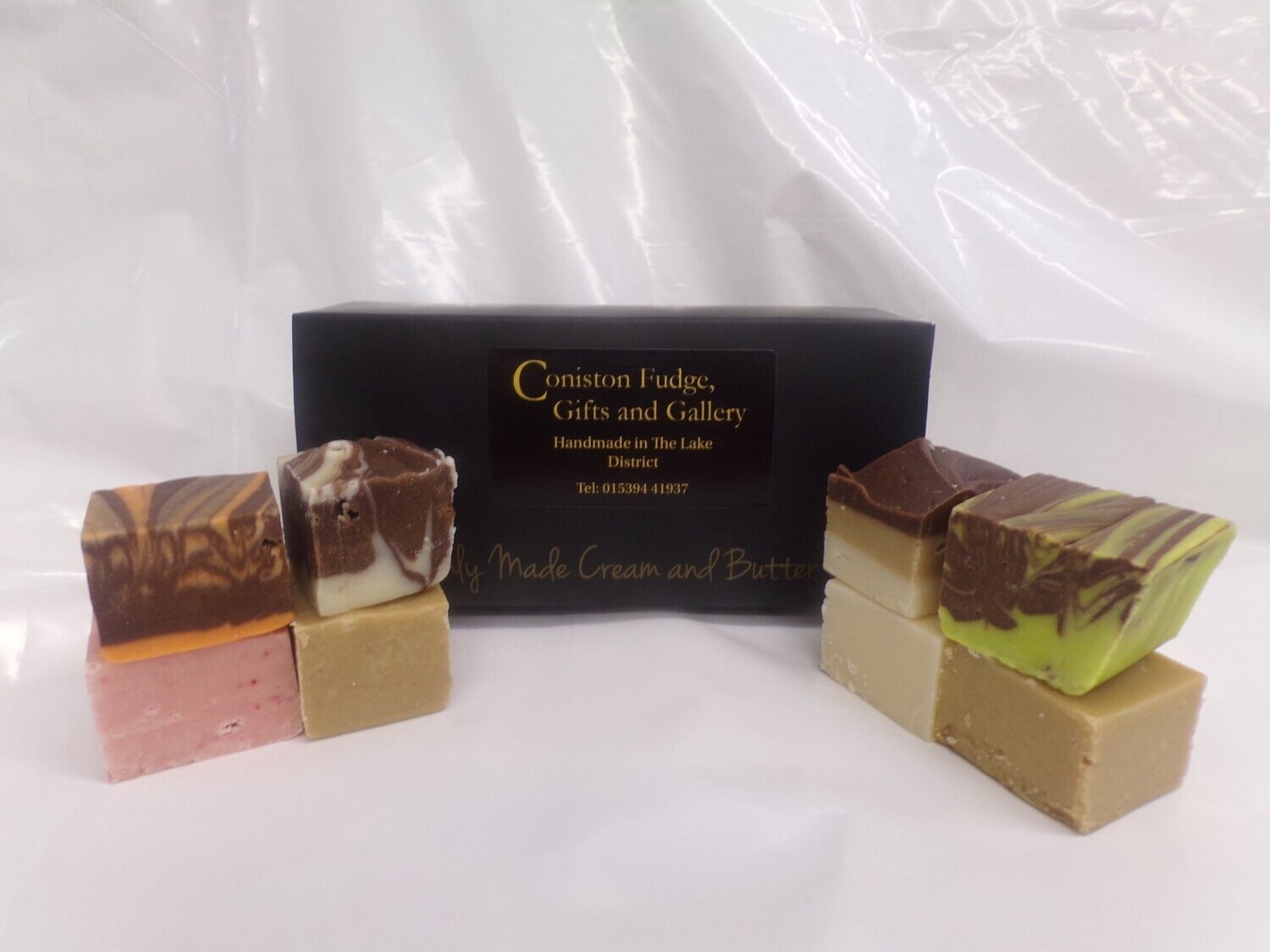 Coniston Fudge assorted box (8 flavours pre chosen)