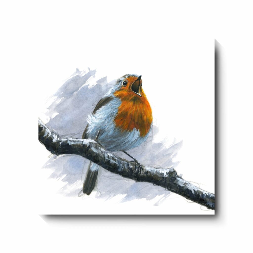 Loud and Proud  - canvas print by David Pooley