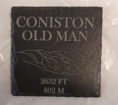 Slate Coaster, Old Man of Coniston