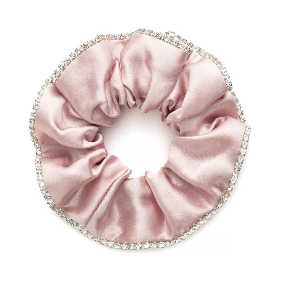 Rhinestones scrunchie