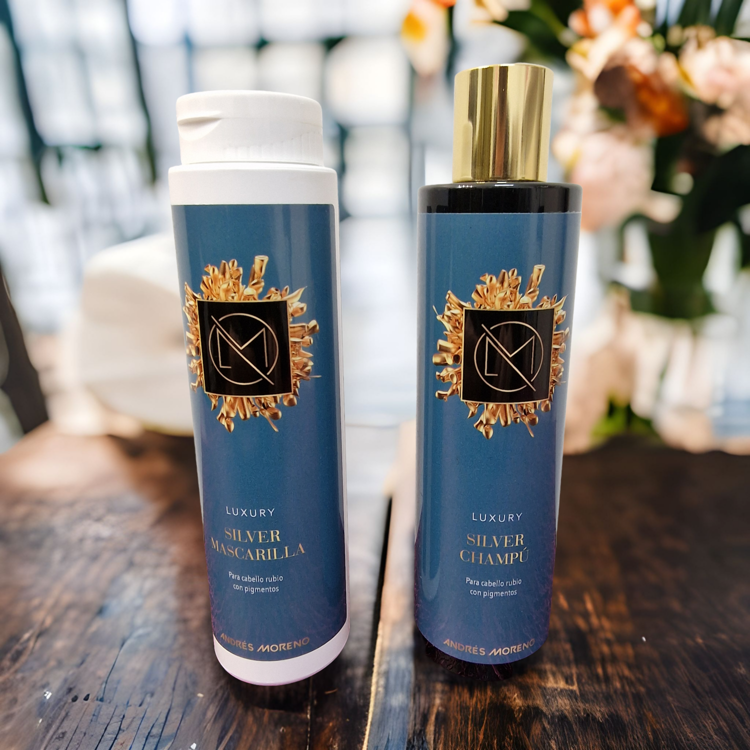 KIT LUXURY SILVER ESPECIAL PARA MATIZAR MECHAS Y CANAS 250 ML