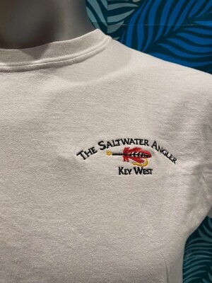 Saltwater Angler Comfort Colors Embroidered Logo