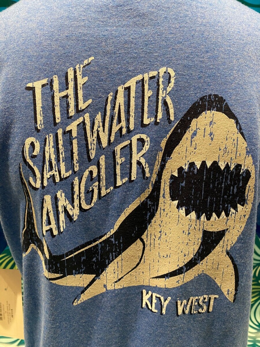 Saltwater Angler Youth Shark T-Shirt - Key West Fishing, Saltwater Angler  Key West, Fish key west