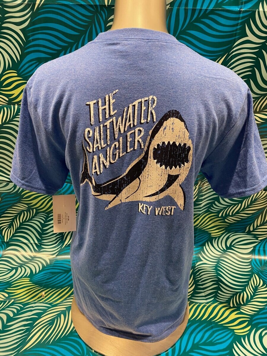 Saltwater Angler Youth Shark T-Shirt
