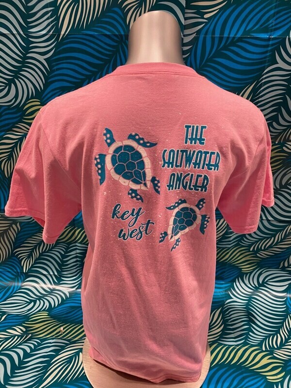 Saltwater Angler Youth Dolphin & Turtle T-Shirt Saltwater Angler Youth Dolphin & Turtle T-Shirt