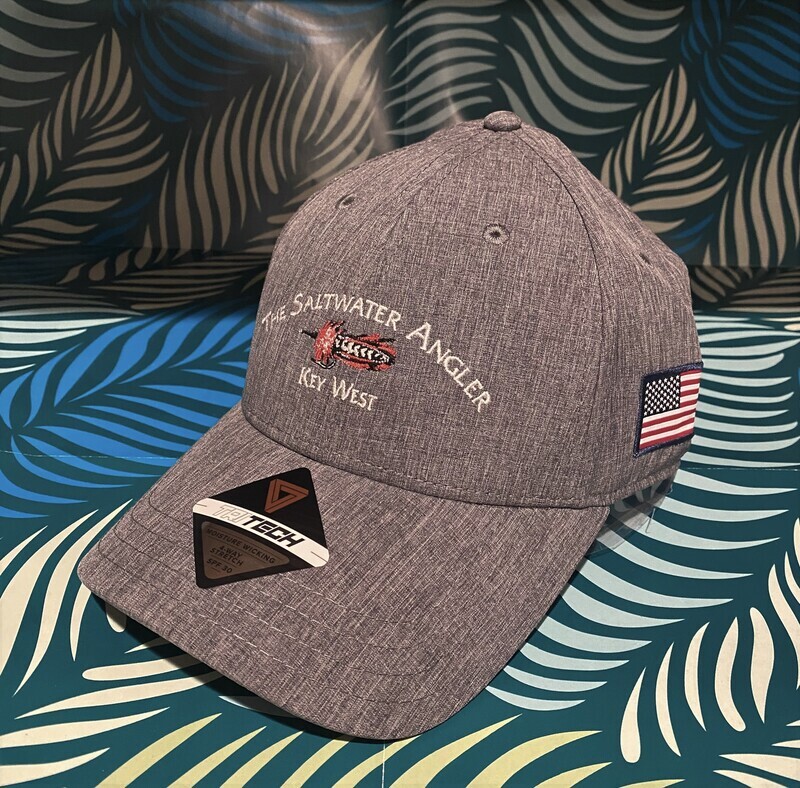 Saltwater Angler Tri-Tech Heather Hat Saltwater Angler Tri-Tech Heather Hat