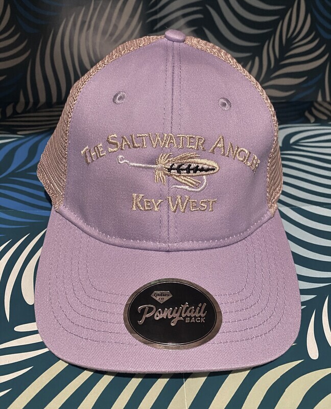 Saltwater Angler Ponytail Cotton Cap Saltwater Angler Ponytail Cotton Cap