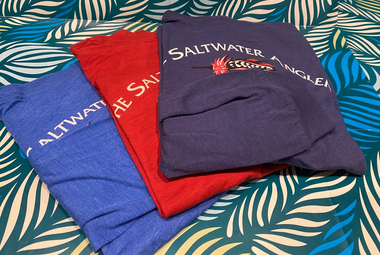 Saltwater Angler Logo Cotton Dri-Balance Long Sleeve