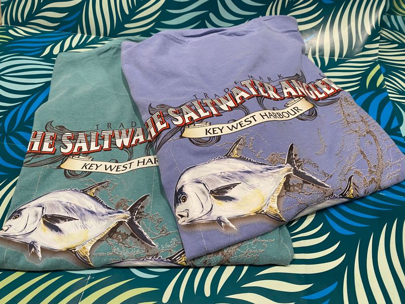 Saltwater Angler Comfort Colors Permit Short Sleeve Shirt Saltwater Angler Comfort Colors Permit Short Sleeve Shirt