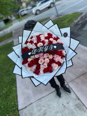 Luxury Name Bouquet