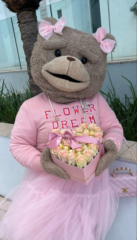 Chocolate and flowers