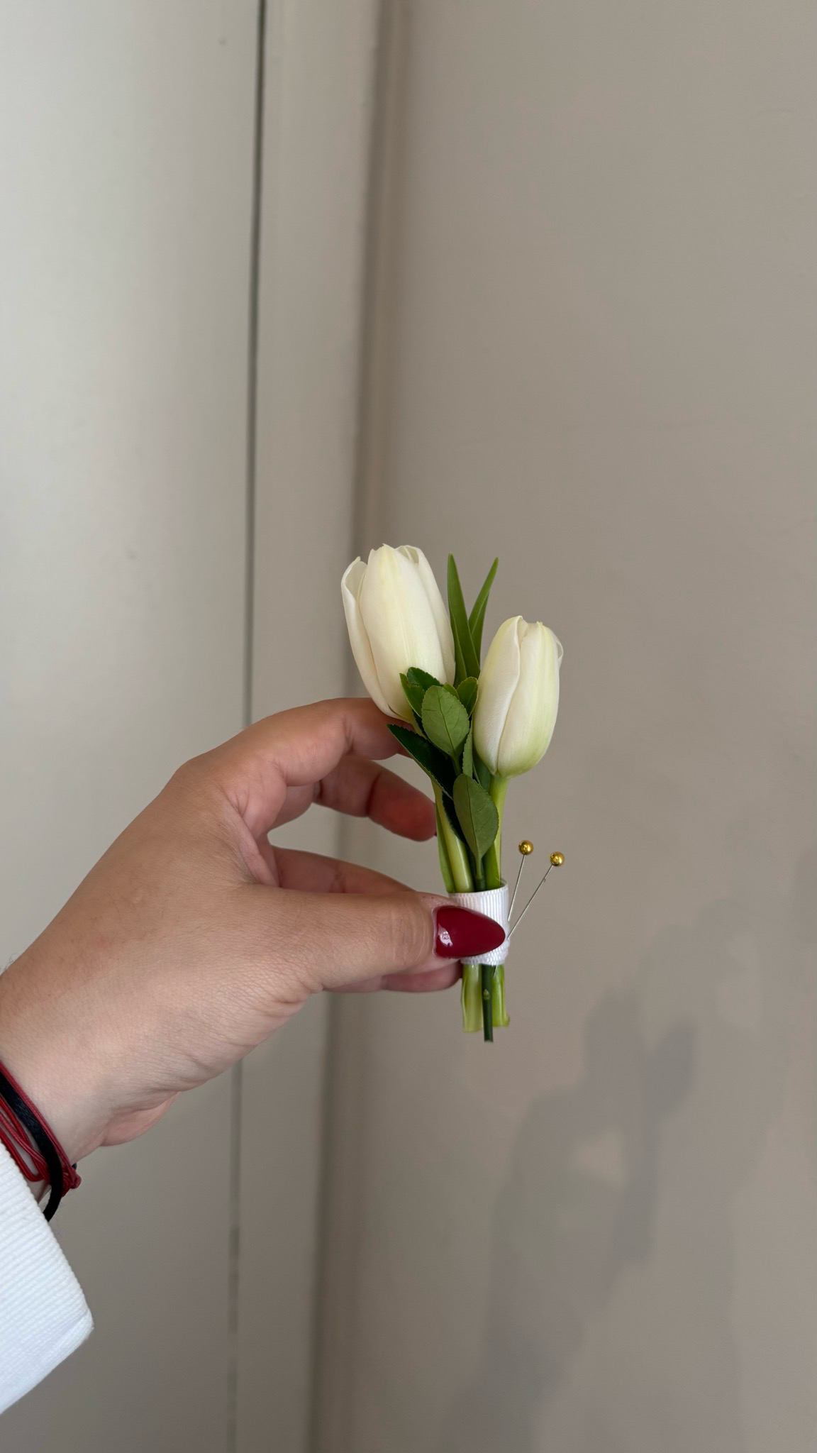 Tulips Bouquet and boutonier