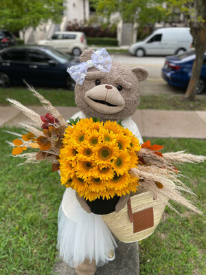 Sunflower Fall